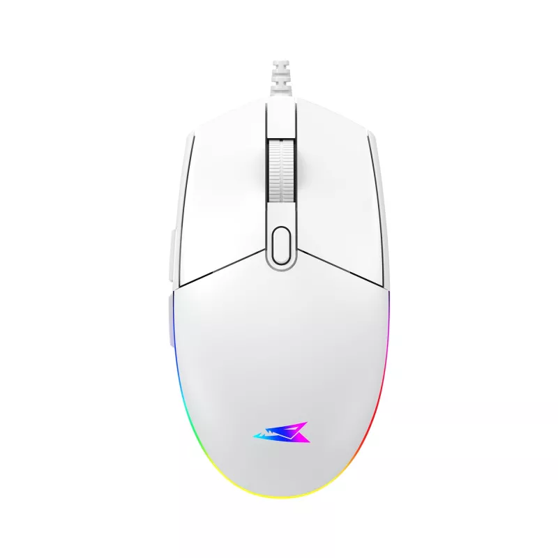 Pelė Baracuda BGM-112 Crab White CRAB-W