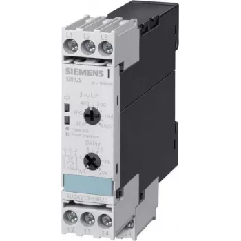 Siemens 3UG4511-1BP20 elektros relė, juoda, pilka