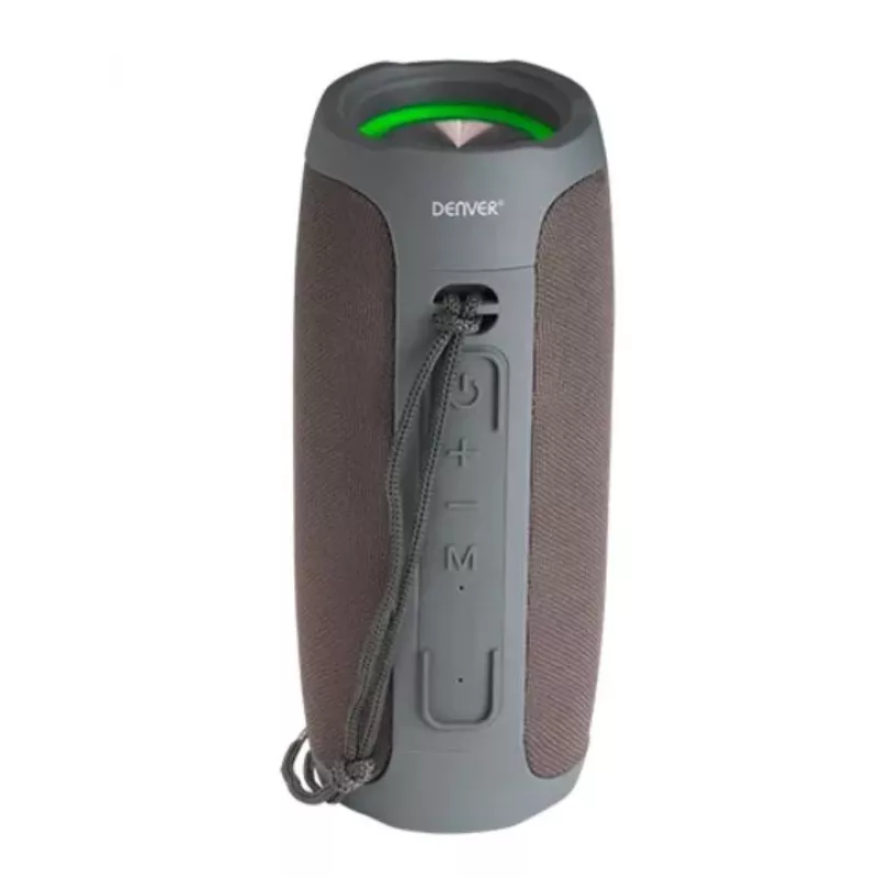 Stereo nešiojamas garsiakalbis Denver BTV-220Pilka Rudas