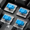 PureWriter RGB, Gaming Keyboard juoda, FR išdėstymas, Kailh Choc Low Profile Blue