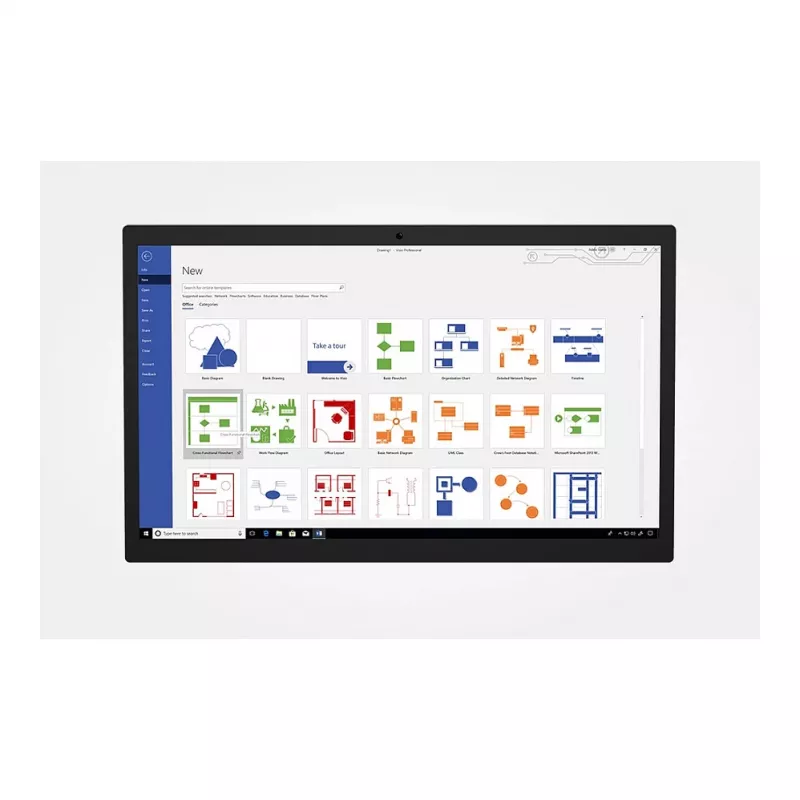 Microsoft MS Visio Professional 2021 Win English P8 1 License Medialess (EN)