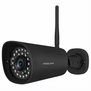 Belaidė IP kamera Foscam FABCB1 juoda 1080P naktinis matymas, Wi‑Fi, skirta naudoti patalpoje
