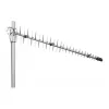 Poynting Antennas LTE/GSM stiebo antena A-LPDA-0092 sidabrinė SMA (M) LoRa Helium 11dbi Yagi/Stiebo SMA - vyriška 7m kabelis