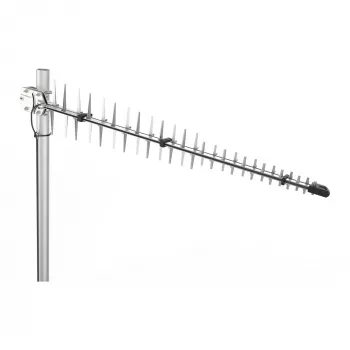 Poynting Antennas LTE/GSM stiebo antena A-LPDA-0092 sidabrinė SMA (M) LoRa Helium 11dbi Yagi/Stiebo SMA - vyriška 7m kabelis
