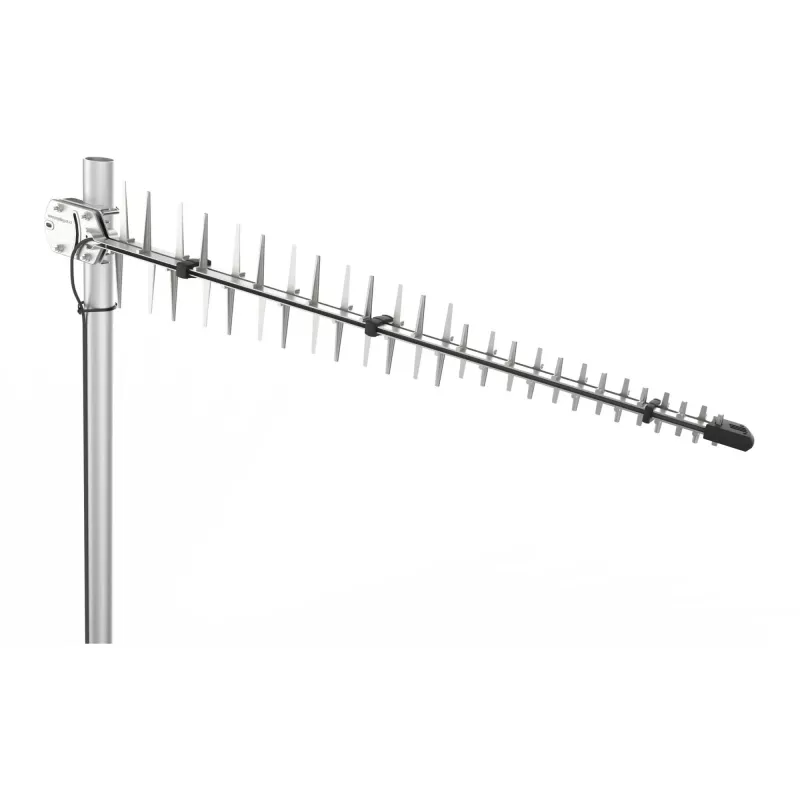 Poynting Antennas LTE/GSM stiebo antena A-LPDA-0092 sidabrinė SMA (M) LoRa Helium 11dbi Yagi/Stiebo SMA - vyriška 7m kabelis