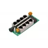PoE injektorius Extralink Gigabit 4 prievadų, 4x 1000Mb/s RJ45, 48V, mėlynas/juodas