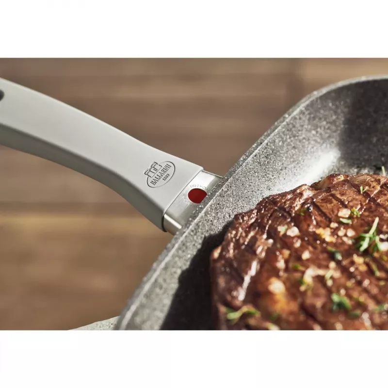 Grill keptuvė BALLARINI 75002-941-0 kvadratinė pilka 28 cm