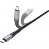 USB laidas 4smarts 541454 1,5 m USB C juodas