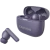 CNS-TWS10PL ausinės ir headsetas, True Wireless Stereo (TWS), į ausį, skambučiams/muzikai/sportui/kasdieniam naudojimui, USB Type-C, Bluetooth, violetinė (CNS-TWS10PL)