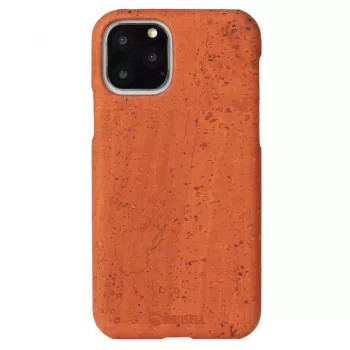 Apsauginis telefono dėklas Krusell Birka, skirtas Apple iPhone 11 Pro Max — rūdžių spalva