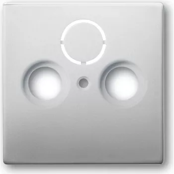 BUSCH JAEGER 1743-866 - Balta - Plastikinis - Busch-Jaeger - Blizgus - 0230-101 - 0230-0-0250 - SAT + TV + radijas