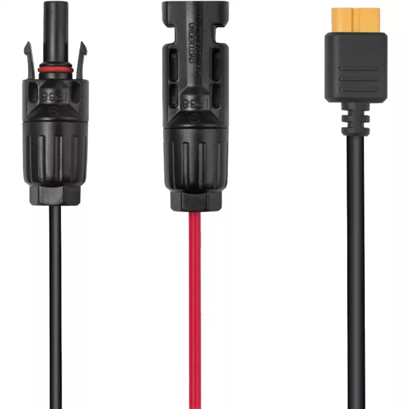 Įkrovimo laidas EcoFlow LMC4-XT60I-3.5M juoda raudona
