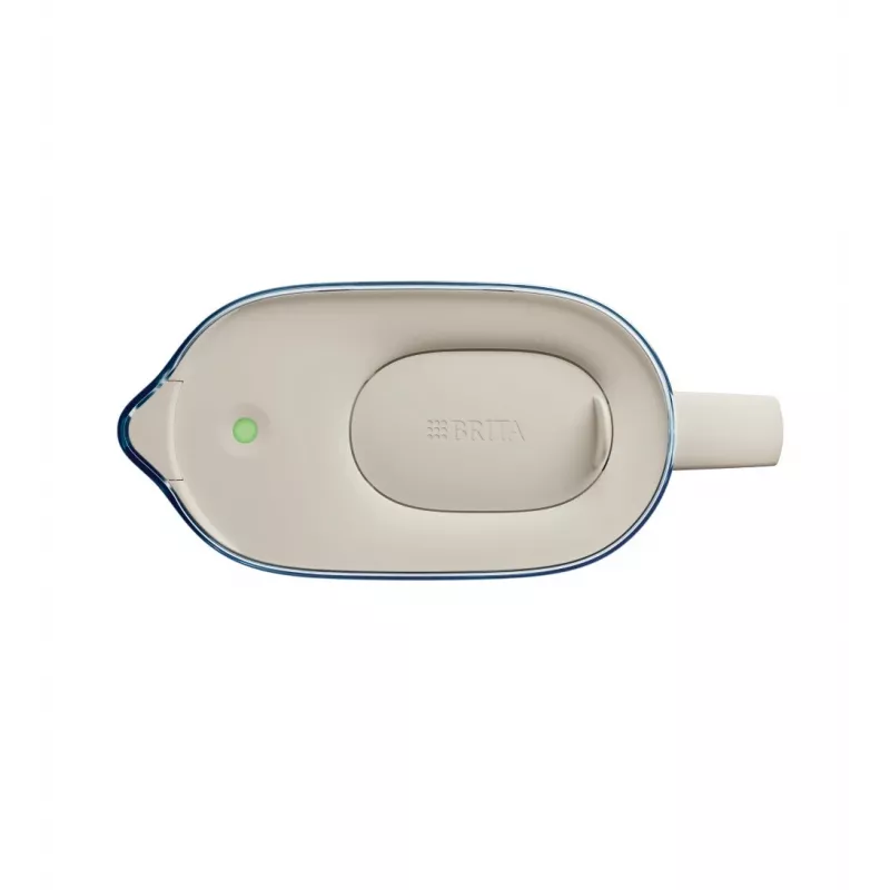 Vandens filtro ąsotis BRITA Style Essential, 2,4 l talpa (1,4 l filtruoto vandens), MAXTRA, atverčiamas dangtelis, smėlio spalvos
