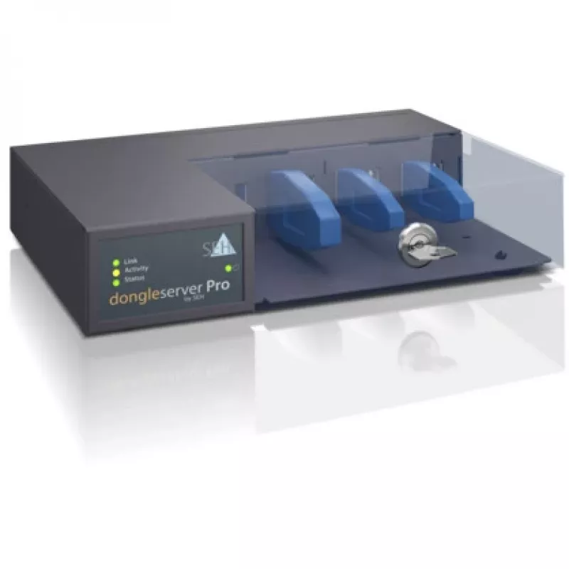 Spausdinimo serveris SEH dongleserver Pro® juodas mėlynas