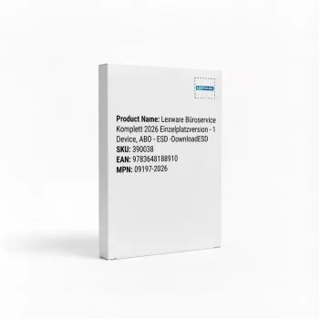 Lexware Complete Office Service 2026 Einzelplatzversion – 1 įrenginys, ABO – ESD – atsisiuntimas ESD