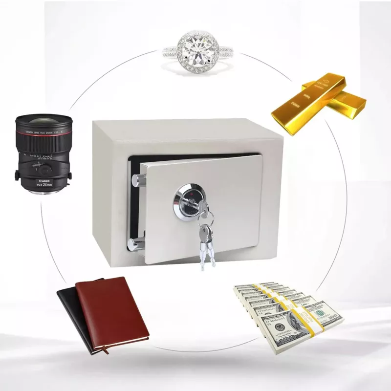 Extralink Home | Home Safe | biuro raktų dėžutė, seifas, baltas, S-404