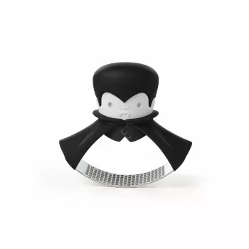 Stalinis česnako spaustukas Ototo Design Rockula Plastikas Nerūdijantis plienas Juoda Balta
