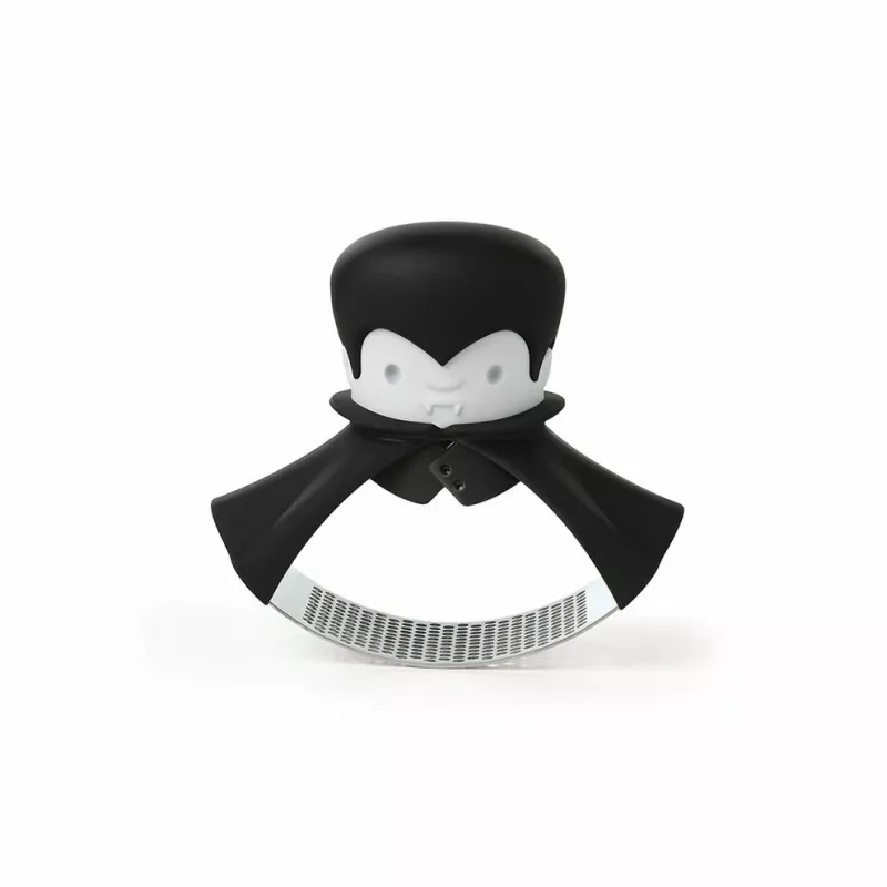 Stalinis česnako spaustukas Ototo Design Rockula Plastikas Nerūdijantis plienas Juoda Balta