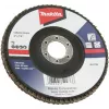 Makita - šlifavimo diskas - medienai, metalui, plastikui, spalvotiesiems metalams - 125 mm - Grūdėtumas: A60 (D-63482)