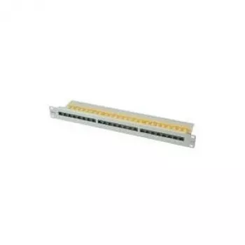 ROLINE Cat. 6 / Class E 48,30cm (19)-Patchpanel, 24P, Unshielded, Light Pilka (26.11.0355)