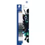 Pieštukas Staedtler HB 3 vnt., modelis 130HBBK3E1 — HB kietumas, 3 vienetų rinkinys