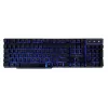Klaviatūra su pele Rebeltec SHERMAN Gaming USB QZERTY anglų juoda