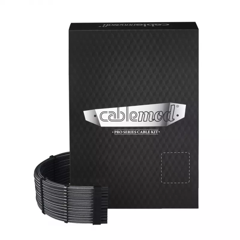 Vidinis maitinimo kabelis Cablemod CM-PCSI-FKIT-NKC-R Carbon patikimas maitinimo tiekimas