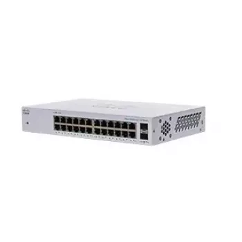 CBS110 Nevaldomas 24 prievadų GE, 2x1G SFP bendrinami