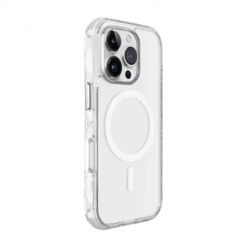 Apsauginis dėklas LAUT CRYSTAL MATTER X, skirtas iPhone 16 Pro, skaidrus, PC+TPU, tinka 6,1 colio