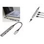 LogiLink USB Hub USB 3.0 4 prievadų plonas aliuminis pilkas (UA0391)