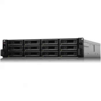 Synology SA3200D NAS serveris, 12 vietų, montuojamas į stovą, RAID 0/1/5/6/10/JBOD/RAID F1, 16 GB RAM, GbE/10GbE, iSCSI, 2U (SA3200D)