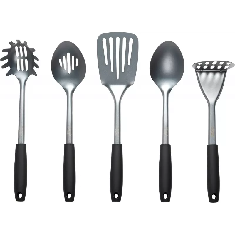 Stalo įrankių rinkinys Russell Hobbs RH01722EU7 5 dalių pilki virtuvės įrankiai