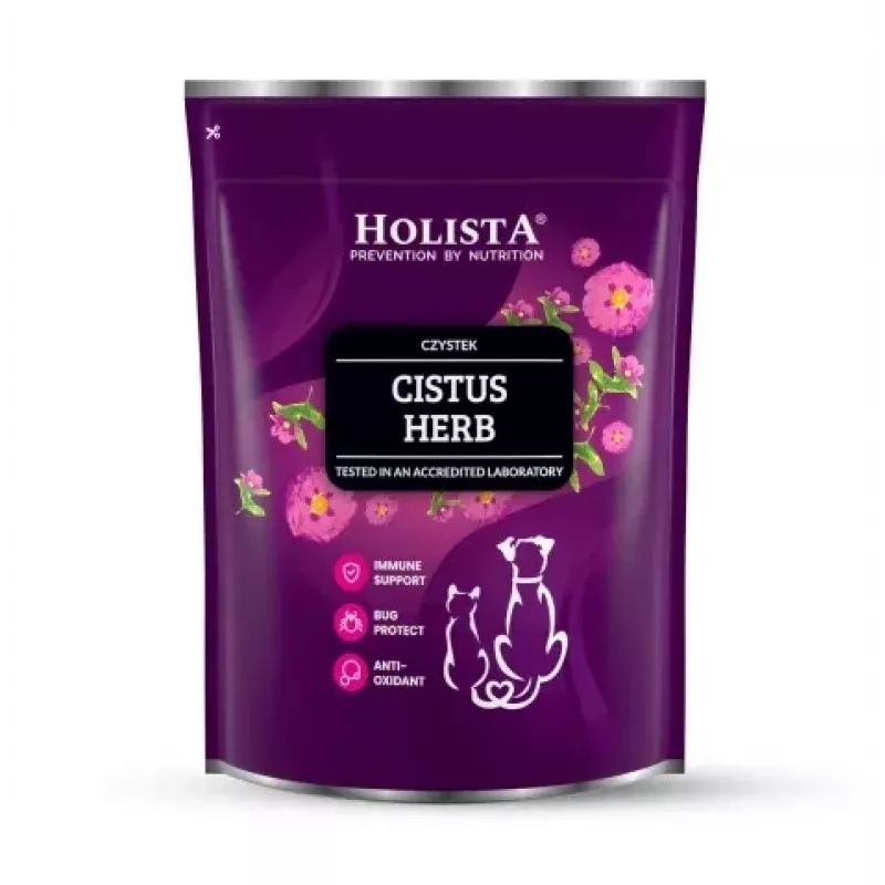 HOLISTA Cistus žolė papildas šunims ir katėms, 500 g