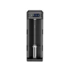 Baterijų įkroviklis XTAR SC1 vienos vietos USB-C, skirtas Li-ion 18650 elementams, 1 vieta, juodas