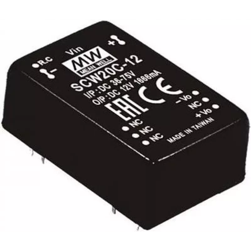 Maitinimo adapteris MEAN WELL SCW20B-05 20W 5V įėjimas 18-36V