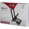 Inter-Tech DMG-31 - Integruotas - Belaidis - PCI Express - Wi-Fi - Wi-Fi 4 (802.11n) - 300 Mbit/s (88888147)