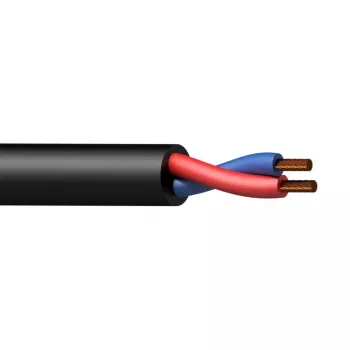 Garso kabelis PROCAB PLS225/3 300 m juodas varis AWG 13