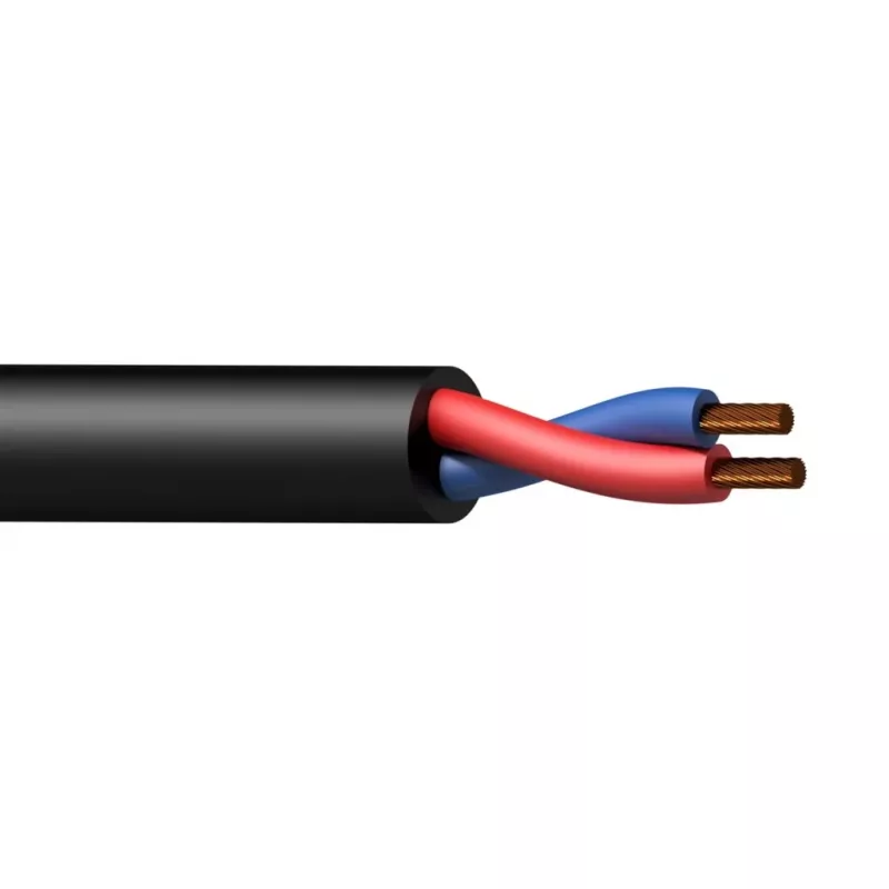 Garso kabelis PROCAB PLS225/3 300 m juodas varis AWG 13