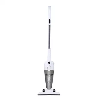 Stick vacuum Deerma DX118C — 600 W, HEPA, Cyclonic, Bagless 1.2 L, AC, 5 m cord, White