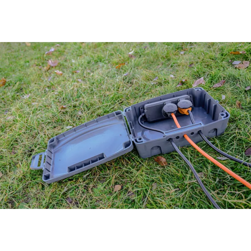 Elektros dėžutė Brennenstuhl 1160530 pilka Plotis 230 mm Gylis 340 mm Aukštis 1250 mm