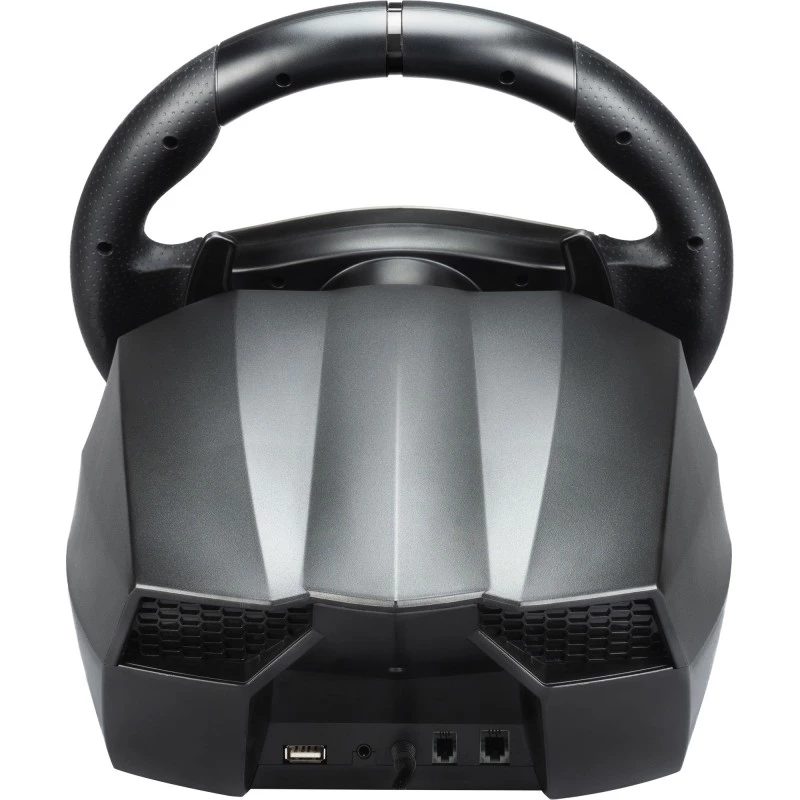 Vairaratis + pedalai Subsonic GS850-X Juoda 270° sukimo USB