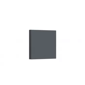 AQARA Smart Wall Switch H1 EU (su nuliu, vienas svirtinis jungiklis) (WS-EUK03-G), pilkas - Zigbee sieninis jungiklis su rele