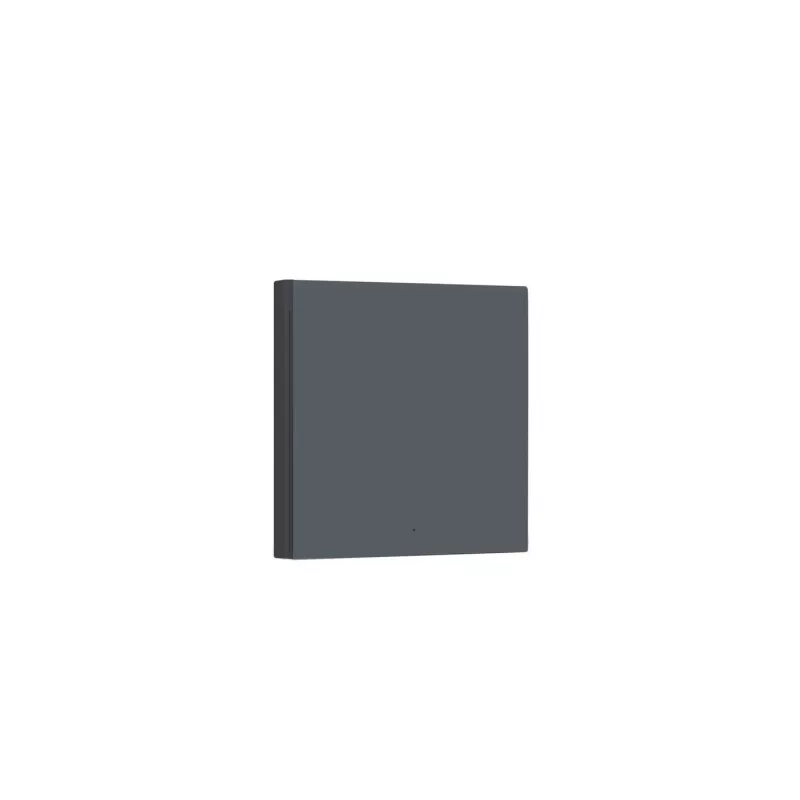 AQARA Smart Wall Switch H1 EU (su nuliu, vienas svirtinis jungiklis) (WS-EUK03-G), pilkas - Zigbee sieninis jungiklis su rele