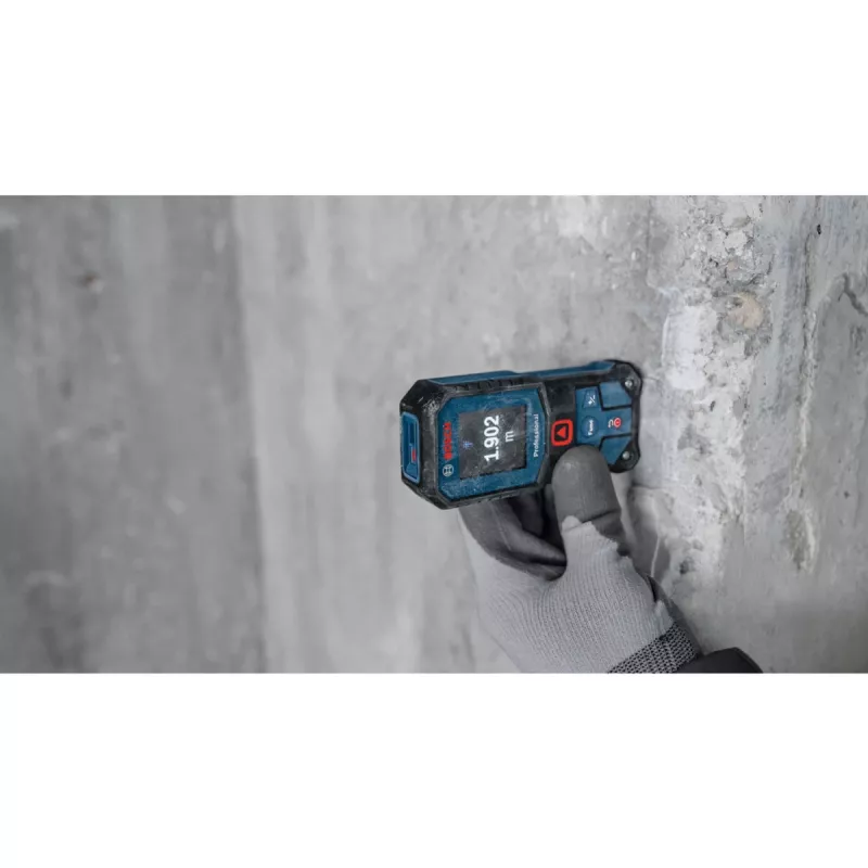 Lazerinis atstumo matuoklis GLM 40-31 Professional (Mėlyna/juoda, Matavimo nuotolis 50 m, raudona lazerio linija)