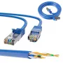 Extralink LAN komutacinis kabelis Kat.6A RJ-45 Cat6a 5 m mėlynas