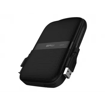 Išorinis kietasis diskas Silicon Power 2GB USB 3.2 Armor A60 Juoda