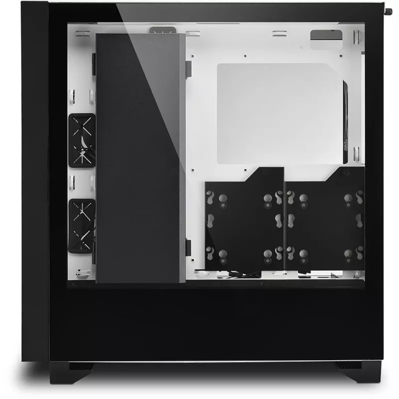 Sharkoon ELITE SHARK CA300H - Bokštas - PC - Baltas - ATX - EATX - micro ATX - Mini-ITX - Metalas - Grūdintas stiklas - Žaidimams
