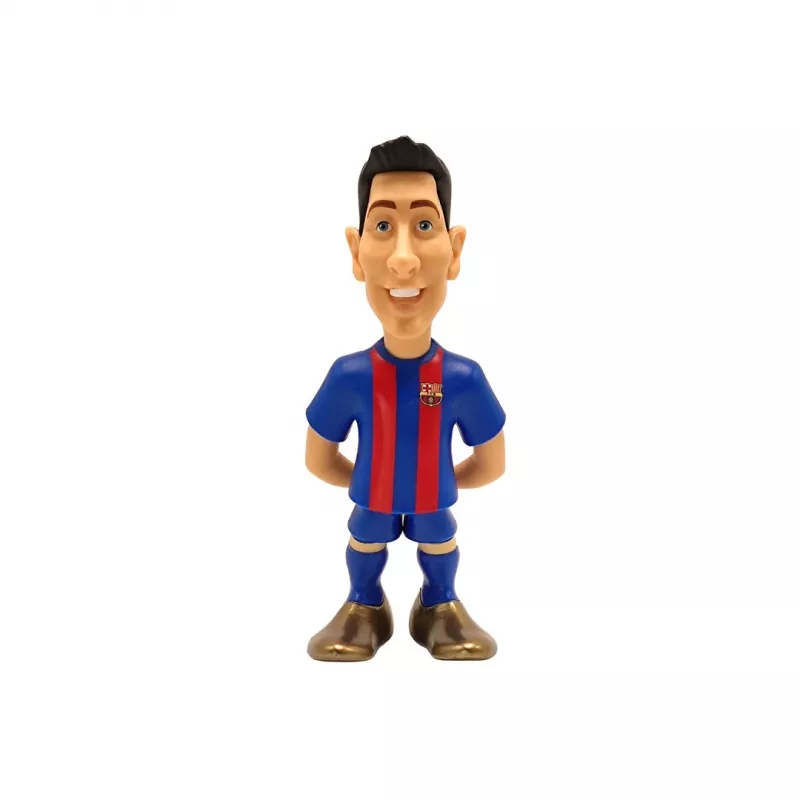 Kolekcinė figūrėlė MiniX ROBERT LEWANDOWSKI – licencijuotas FC Barcelona komandos žaidėjo modelis