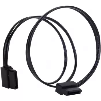 SATA kabelis Sidabrinėstone CP11 0,3 m juodas