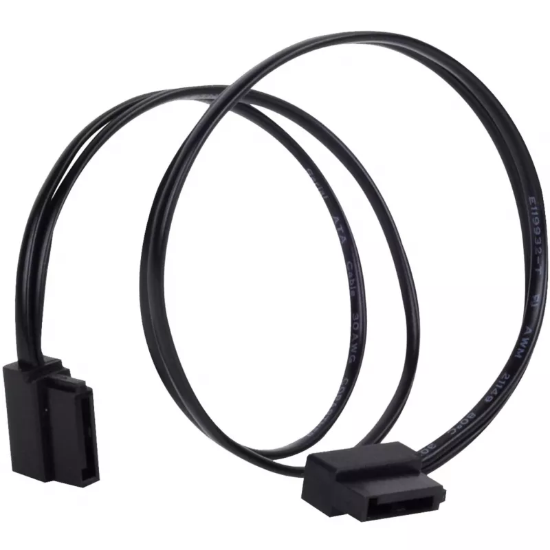 SATA kabelis Sidabrinėstone CP11 0,3 m juodas